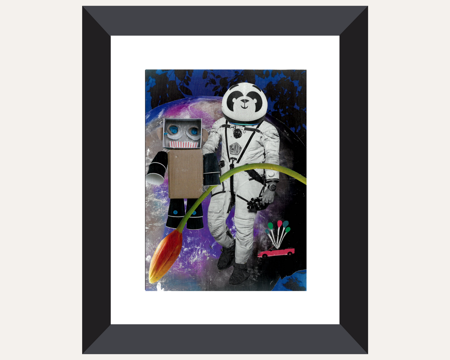 Astronaut Panda print (Studio Clean Out Sale!)