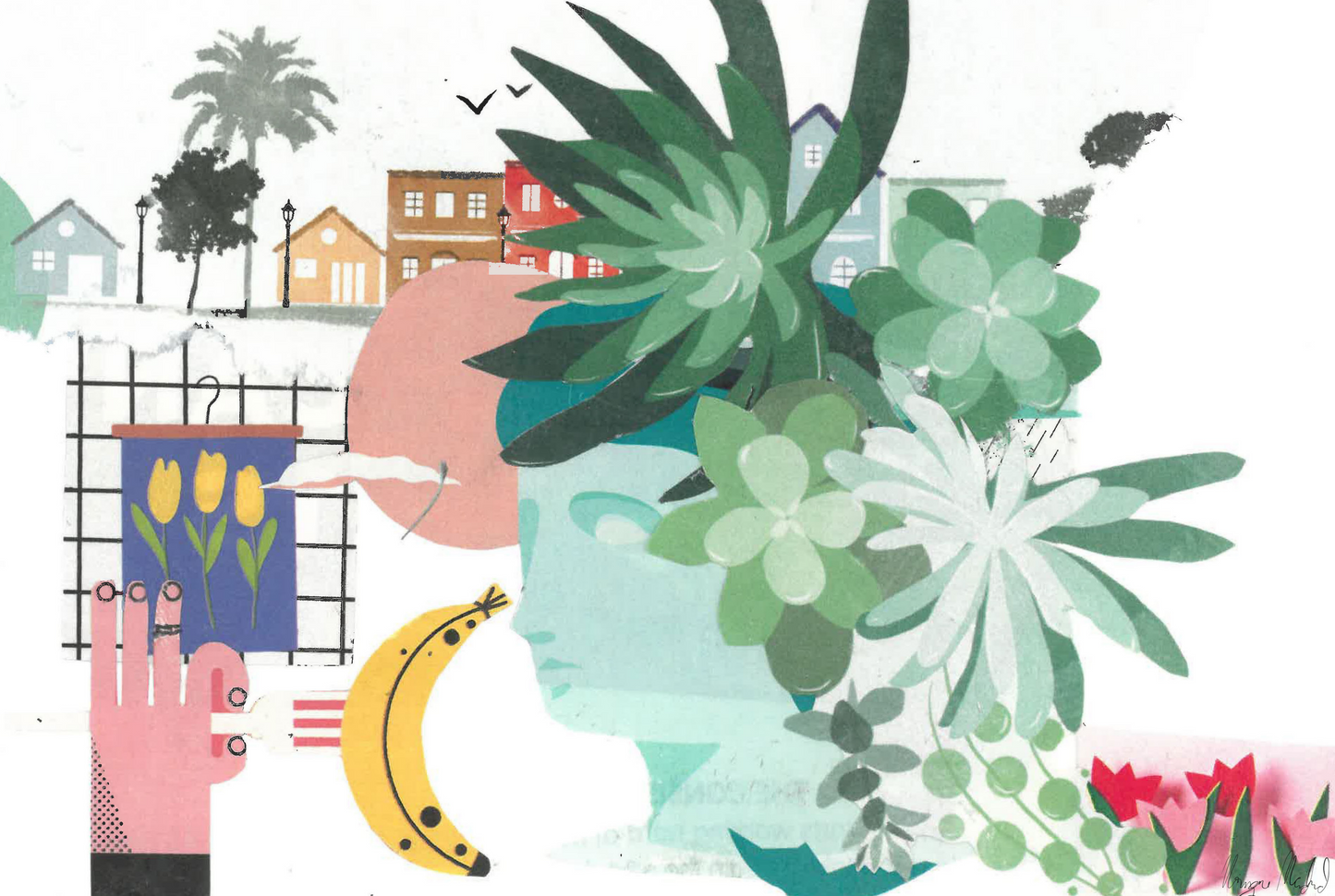 Banana Garden (Studio Clean Out Sale!)