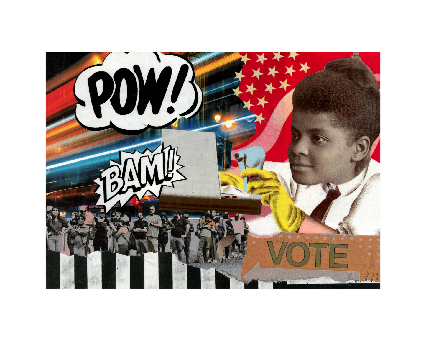 Ida B Wells - VOTE print (Studio Clean Out Sale!)