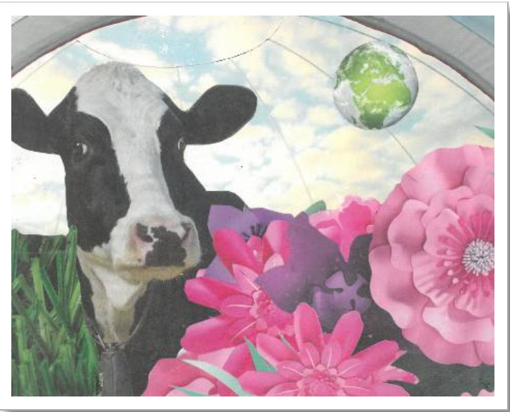 Cow Jumped Over the Moooon (Studio Clean Out Sale!)